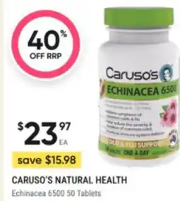 Healthy Life Caruso's echinacea offer