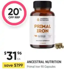 Healthy Life Primal iron offer