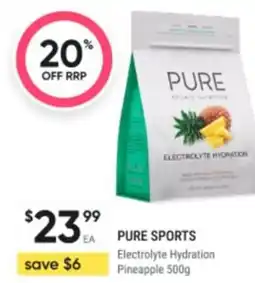 Healthy Life Electrolyte hydration pineapple offer