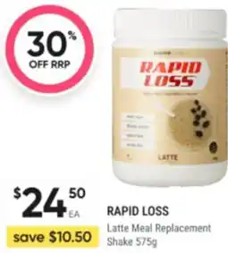 Healthy Life Latte meal replacement shake offer