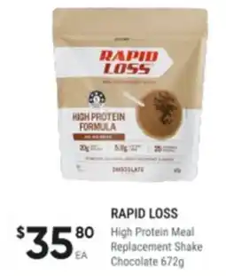 Healthy Life High protein meal replacement shake chocolate offer