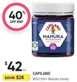 Healthy Life Mgo 550+ manuka honey offer