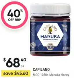 Mgo 1050+ manuka honey