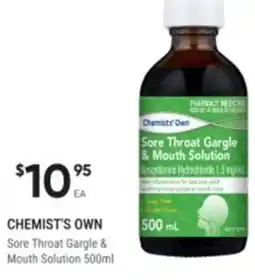 Healthy Life Sore throat gargle & mouth solution offer
