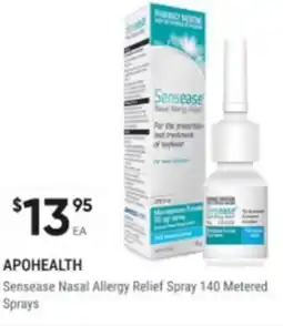 Healthy Life Sensease nasal allergy relief spray offer