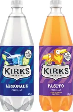 IGA Kirks 1.25 Litre Selected Varieties offer