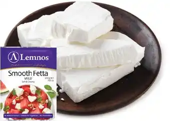 IGA Lemnos Smooth Fetta 200g offer