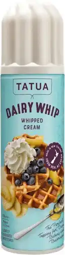 IGA Tatua Dairy Whip Whipped Cream 250g Selected Varieties offer