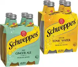 IGA Schweppes Mixers 4x300mL Selected Varieties offer