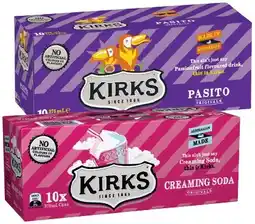 IGA Kirks 10x375mL Selected Varieties offer
