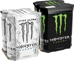 IGA Monster Energy Drink 4x500mL Selected Varieties offer