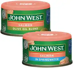 IGA John West Salmon 95g Selected Varieties offer