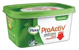IGA Flora ProActiv Spread 450‑500g Selected Varieties offer