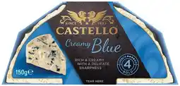 IGA Castello Creamy Blue Cheese or Double Cream Brie 150g offer