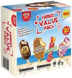 IGA Streets Ice Cream Family Value 20 Pack offer