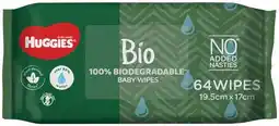 IGA Huggies Biodegradable Baby Wipes 64 Pack offer