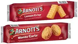 IGA Arnott’s Cream Biscuits 200‑250g Selected Varieties offer