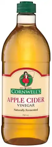 IGA Cornwell’s Apple Cider Vinegar 750mL offer