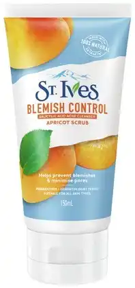 IGA St. Ives Facial Scrub 150mL Selected Varieties offer