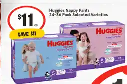 IGA Huggies Nappy Pants offer