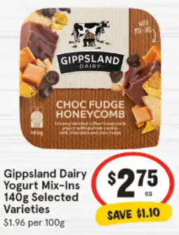 IGA Dairy Yogurt Mix‑Ins offer