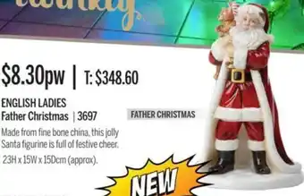 English Ladies Father Christmas