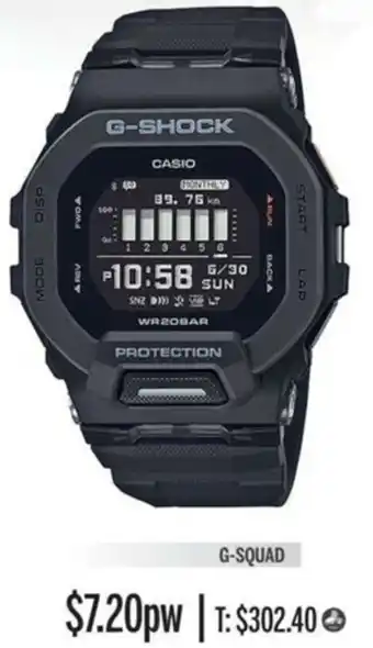 Chrisco Hampers G-Shock G-Squad Watch offer