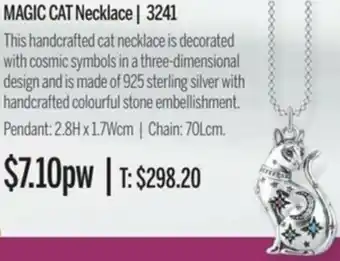 Chrisco Hampers Magic Cat Necklace offer