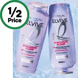 Woolworths L'Oreal Paris Elvive Shampoo or Conditioner 340ml offer