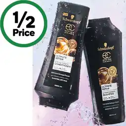 Woolworths Schwarzkopf Extra Care Shampoo or Conditioner 400ml offer