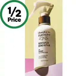 Woolworths Thanks To Nature Bond Repair 150ml offer