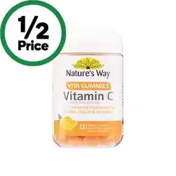 Woolworths Nature’s Way Vita Gummies Vitamin C Pk 120 offer
