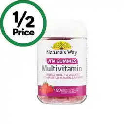 Woolworths Nature’s Way Vita Gummies Multivitamin Pk 120 offer