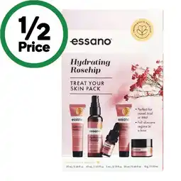 Woolworths Essano Hydrating Rosehip Treat Your Skin Pack offer