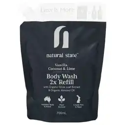 Woolworths Natural State Body Wash Refill 700ml offer