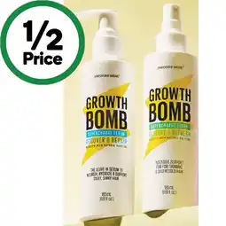 Growth Bomb Hair Growth Serum 185ml or Hair Growth Spray 185ml