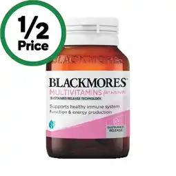 Woolworths Blackmores Multivitamins for Women Tablets Pk 60 offer