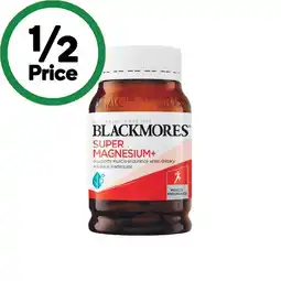 Woolworths Blackmores Super Magnesium+ Tablets Pk 180 offer