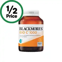 Woolworths Blackmores Bio C 1000mg Tablets Pk 150 offer