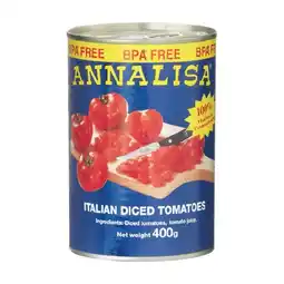 Annalisa Italian Diced Tomatoes 400g