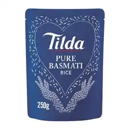 Woolworths Tilda Pure Basmati Microwave Rice Pouch 250g offer