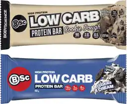 Coles BSc Bodyscience High Protein Low Carb Bar 60g offer
