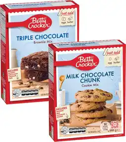 Coles Betty Crocker Baking Mix 485g-500g offer