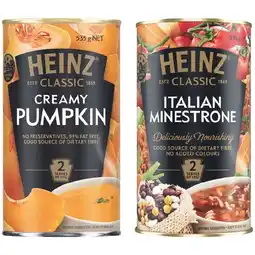 Woolworths Heinz Classic Soup 520-535g offer