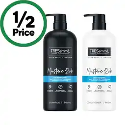 Woolworths TRESemme Shampoo or Conditioner 940ml offer