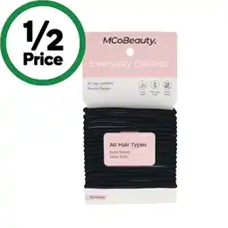 Woolworths MCoBeauty Everyday Hair Elastics Pk 35 offer