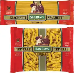 Coles San Remo Pasta 375g-500g offer