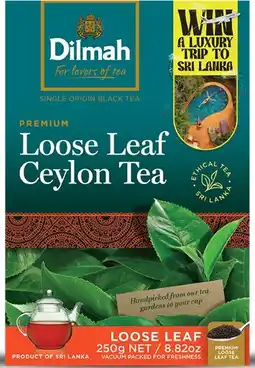 Coles Dilmah Premium Loose Leaf Tea 250g offer