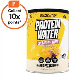 Woolworths Muscle Nation Protein Water Powder 300g† offer