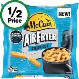 Woolworths McCain Air Fryer Chips 750g offer